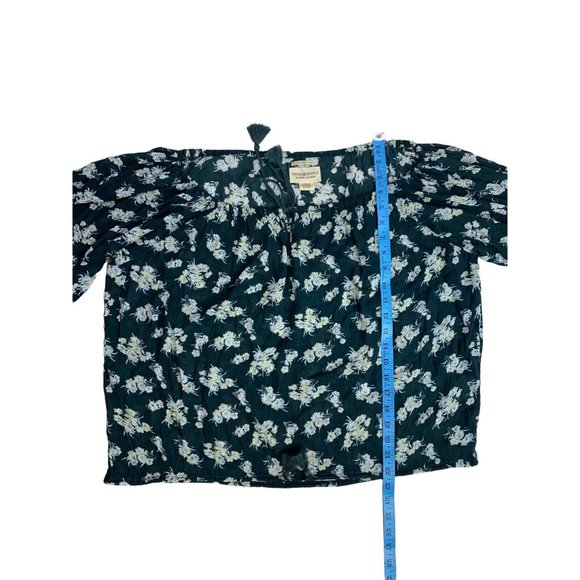 Ralph Lauren Denim & Supply RL Boho Off The Shoulder Tasseled Blouse Size S - Picture 7 of 9